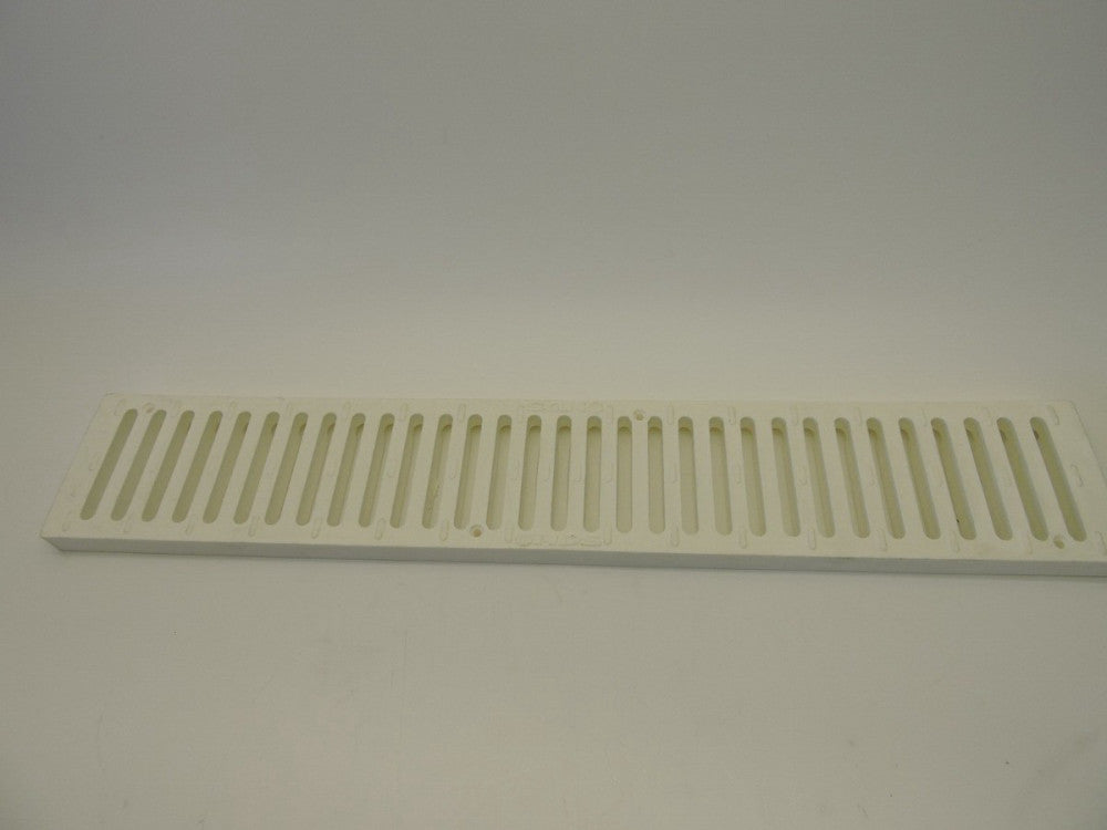 Lot of 2 NDS 241 Spee-D Channel Drain Grate, 24" X 4-1/8" White New