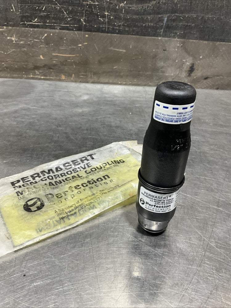 Permasert 50011 1/2” CTS PE ASTM D-2513/F 1924 CAT 1 Non Corrosive Mech Coupling