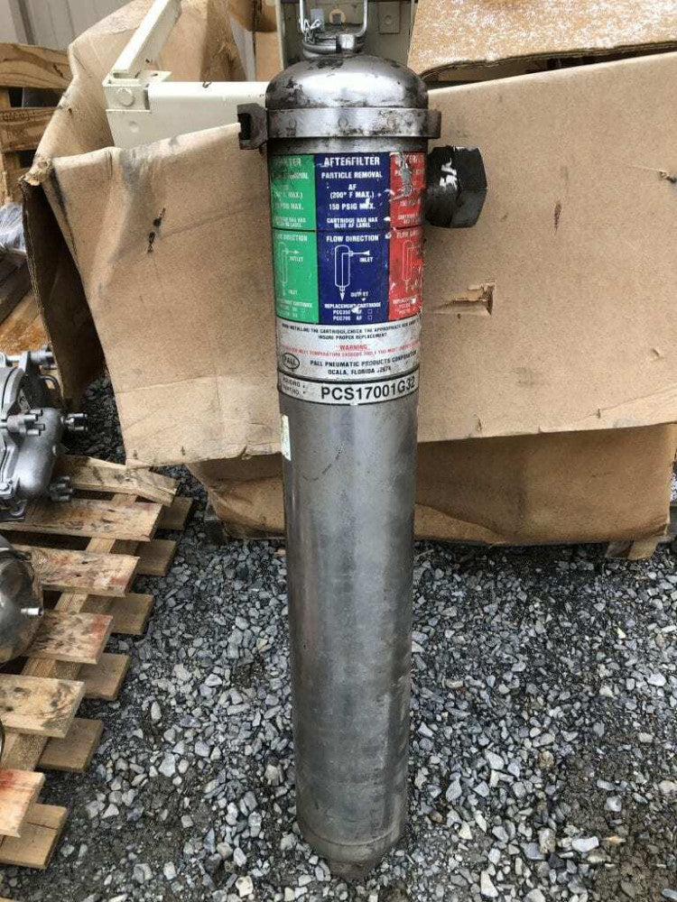 Pall PCS17001G32 Stainless Steel Single Cartridge Water Filter 150PSIG
