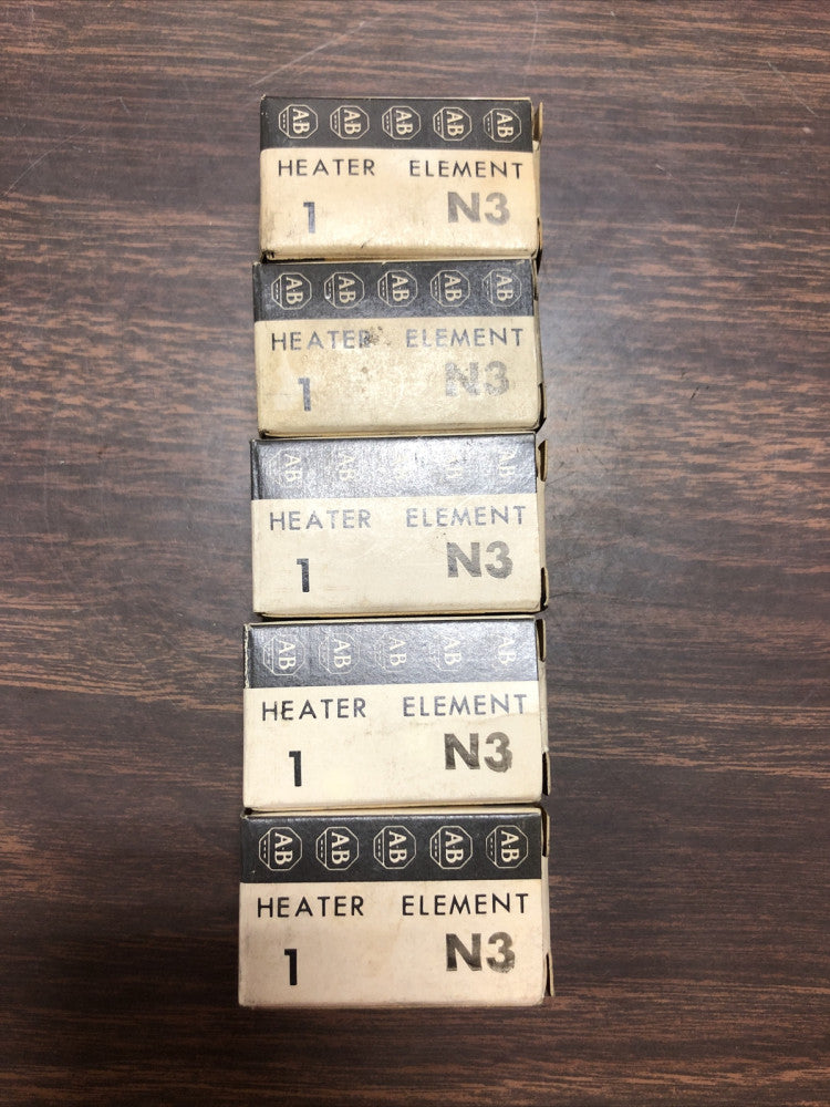 Allen Bradley N3 Heater Element *LOT OF 5*