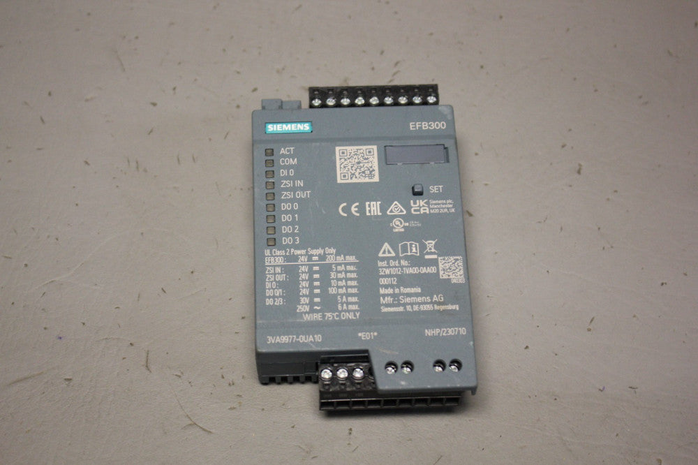 SIEMENS EXTERNAL FUNCTION BOX 3VA9977-0UA10