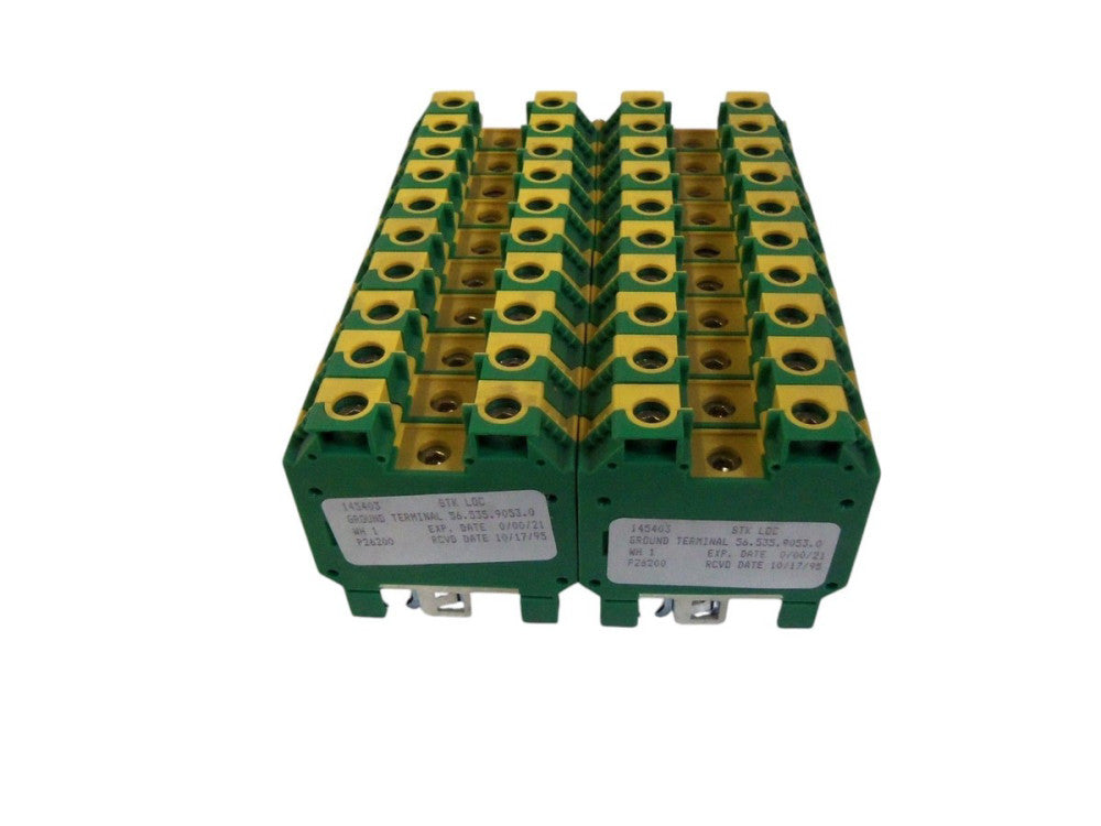 LOT OF 20 GROUND TERMINAL BLOCK 145403 NSNP