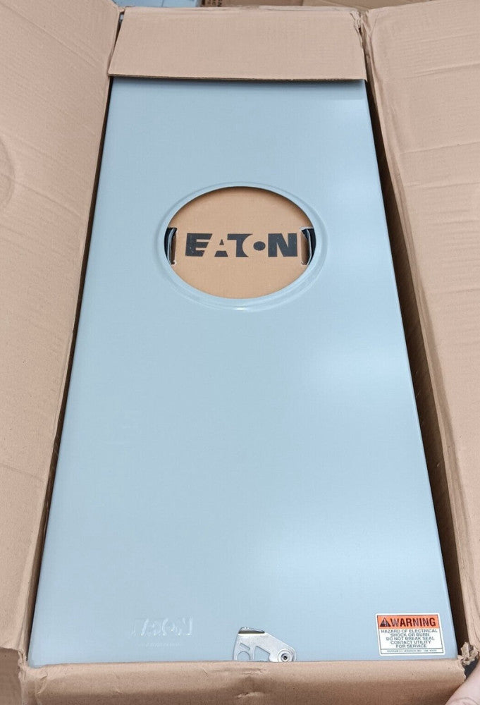 NEW EATON UTH5300TFLCH 400/320 AMP METER SOCKET RINGLESS 1-PHASE 600V 5-JAW