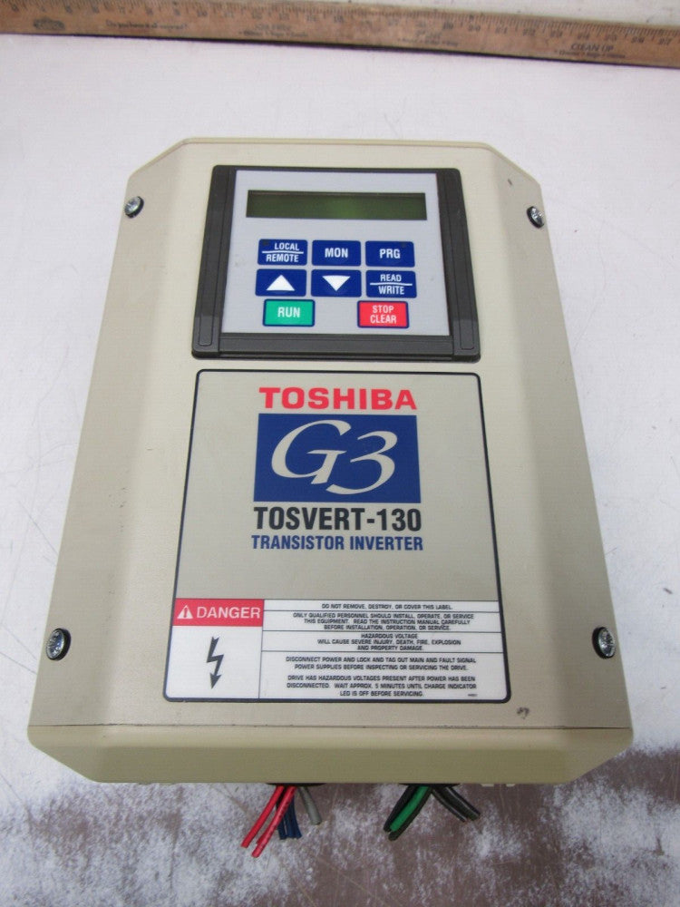 TOSHIBA VT130G3U4025 TRANSISTOR INVERTER TOSVERT-130 USED TAKEOUT !! MAKE OFFER
