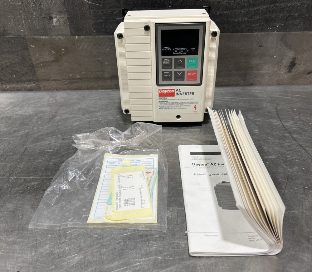 Nos Surplus Dayton AC Inverter 1/2 HP 200-240V Model # 3KV67