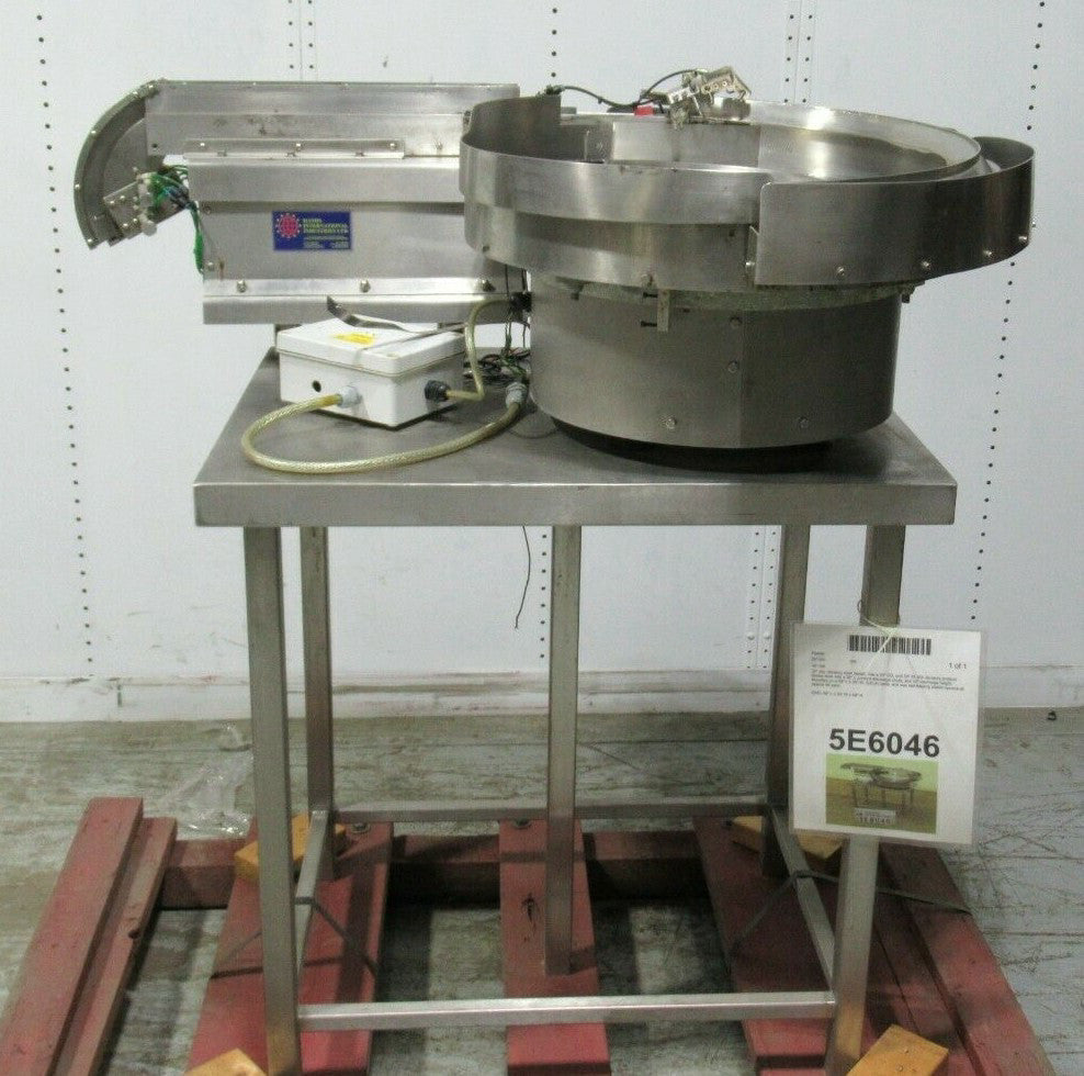 30"Dia S/S Vibratory Bowl Feeder 