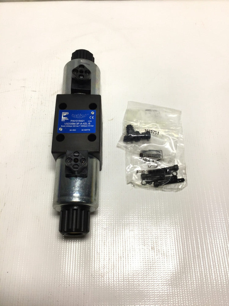 Continental Hydraulics VSD05M-3F-A-42L-B Solenoid-Operated Directional Contro...