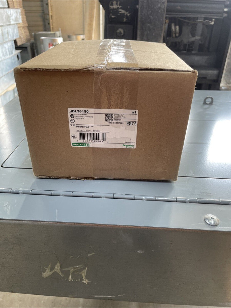 1) New! Square D JDL36150, 3P 150 Amp 600 Volt Circuit Breaker Schneider