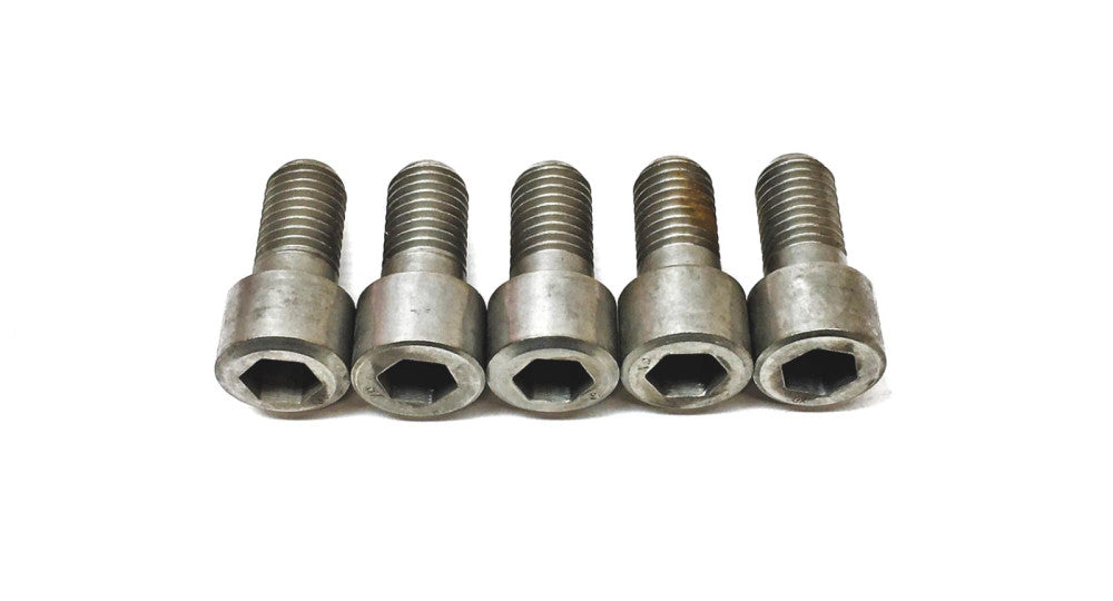 Unbranded 5/8 Inch ID 1 Inch Head 1-7/8 Inch OAL Bolt 10 Thread [Lot of 5] NOS