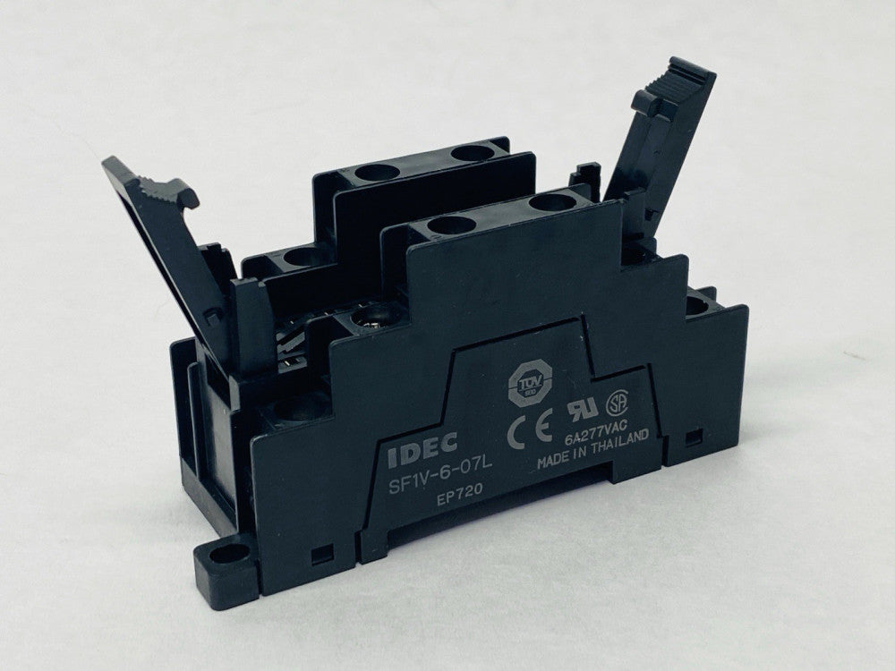 IDEC SF1V-6-07L DIN Rail Relay Socket 14-Pin 6A 250V