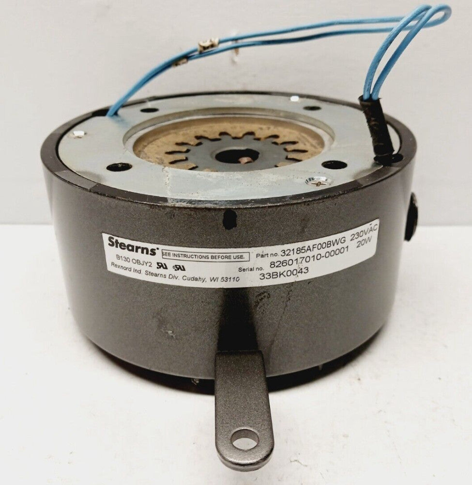 NEW STEARNS 32185AF00BWG MOTOR BRAKE 230 VAC