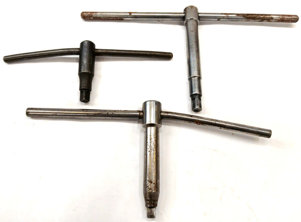 T-HANDLE HEX WRENCH ASSORTED LOT OF 3 STEEL