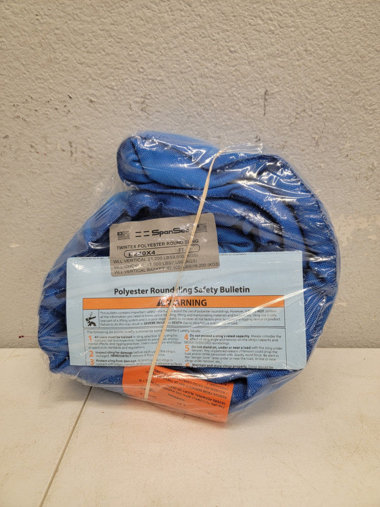 SpanSet E240X4 Twintex Polyester Round Sling 4ft.