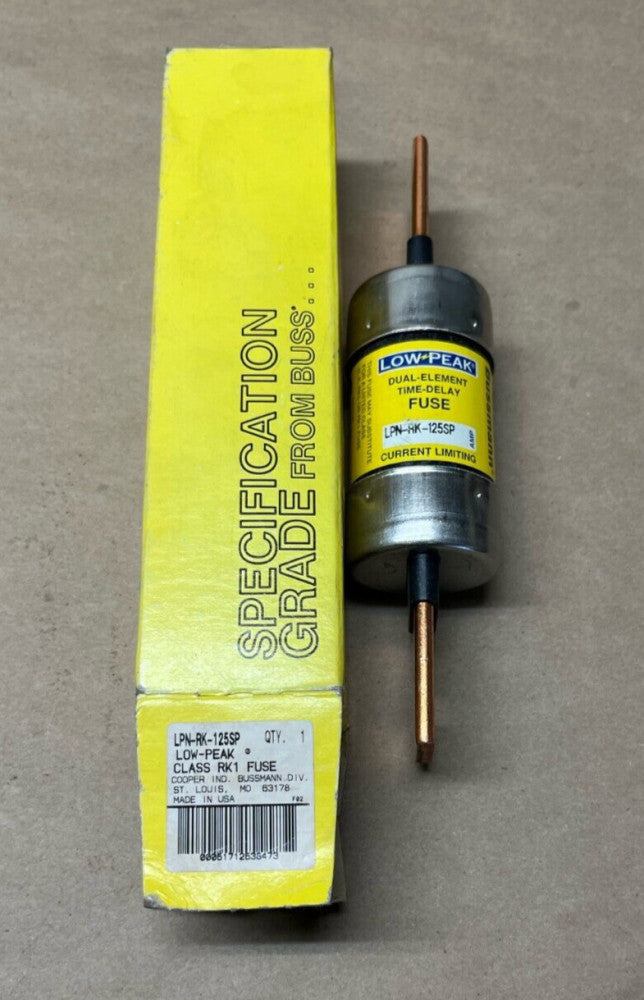 Cooper LPN-RK-125SP Low-Peak Fuse