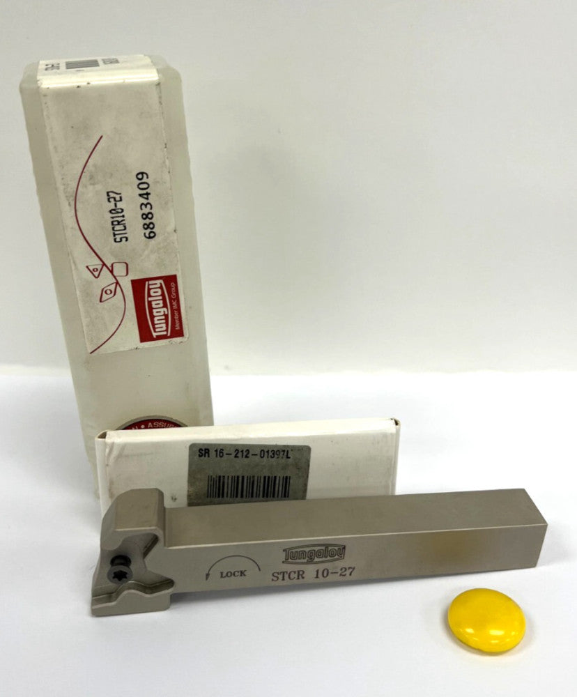 TUNGALOY STCR10-17 INDEXABLE EXTERNAL GROOVING TOOLHOLDER OAL 5"