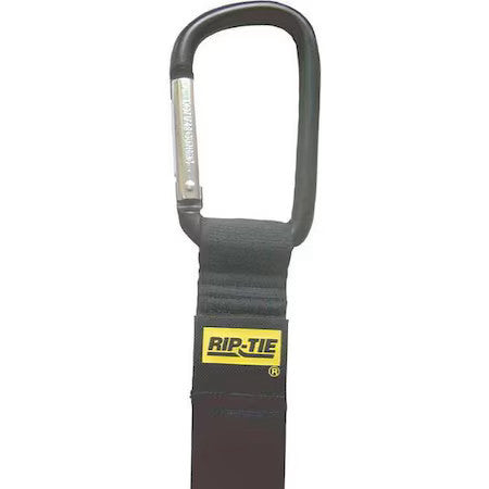 Rip-Tie J-B9-C05-Bk Cable Tie Strap, 9 In L, 2-1/2 In Max Bundle Dia., Black,