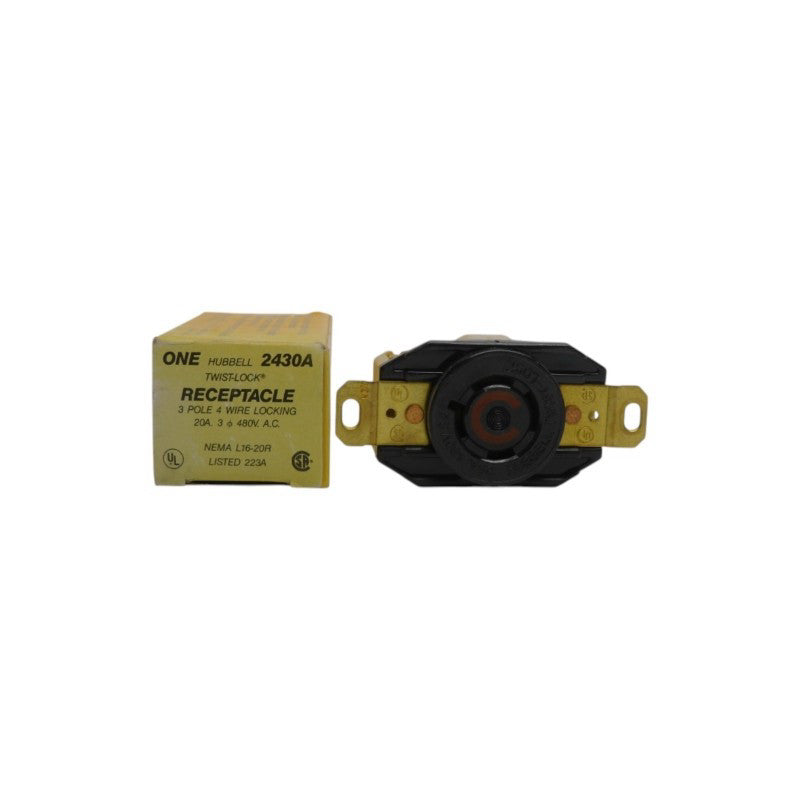 HUBBELL 2430A 480VAC 20A NSMP
