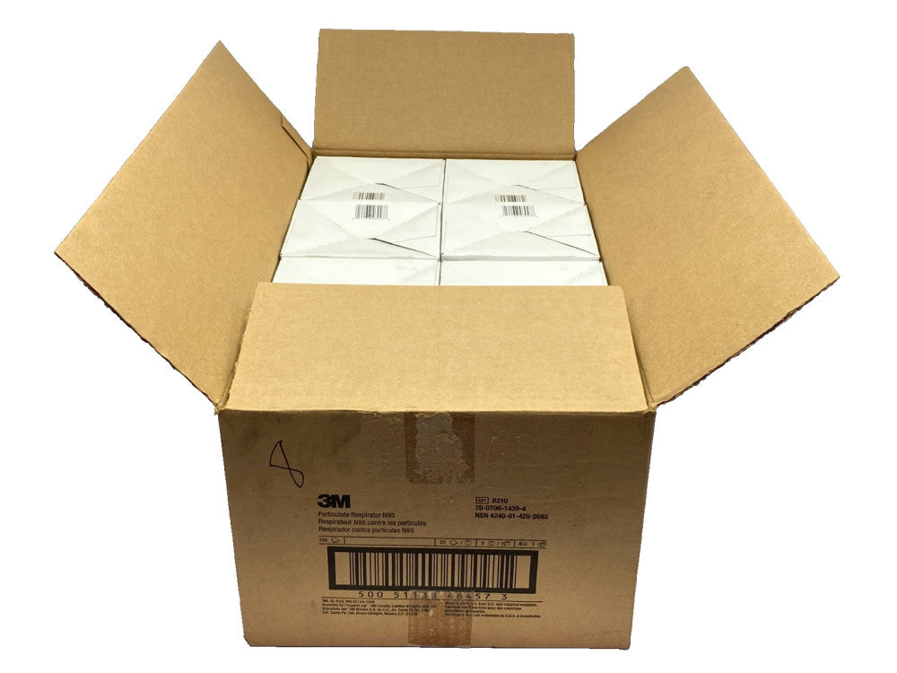 3M 8210 Particulate Respirator N95 160 QTY CASE
