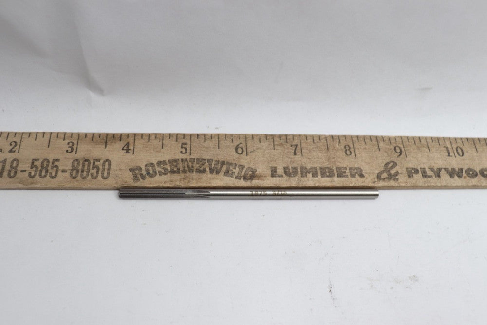 Hypercut USA Chucking Reamer HSS 6-Ft 0.1805" 1-1/8" LOC 4-1/2" OAL