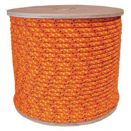Zoro Select 20Tl58 Climbing Rope,7/16 In X 600 Ft,24 Strand