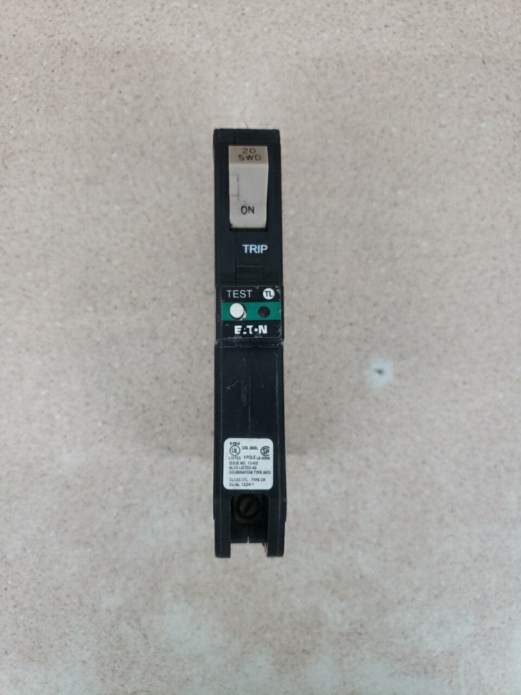 EATON CHFP120AF 20A 120V 1-POLE ARC-FAULT INTERRUPTION CIRCUIT BREAKER NOS