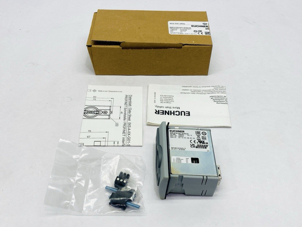 Euchner EKS-A-IIX-G01-ST02/03 Electronic-Key Adapter PROFINET Interface 106305