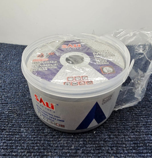 ( QTY 50 ) Sali A60T4BF: 6" Metal Cutoff Wheel Disc 115X1.2X22.2MM