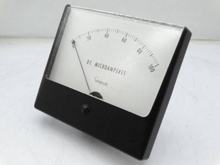 SIMPSON 04490 Panel Meter - New In Box