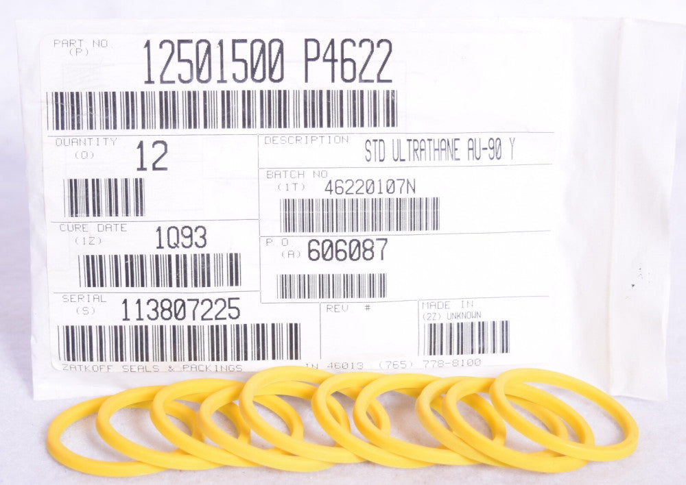 10 Count Zatkoff Oil Seals 12501500 P4622 STD Ultrathane AU-90 Y