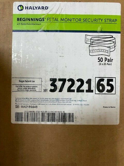 (Case of 50 Pair) Halyard Security Strap 37221 (NEW)