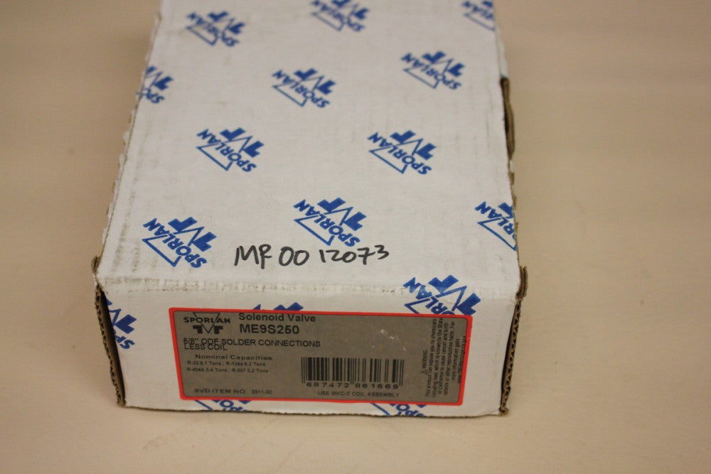 NEW SPORLAN SOLENOID VALVE ME9S250
