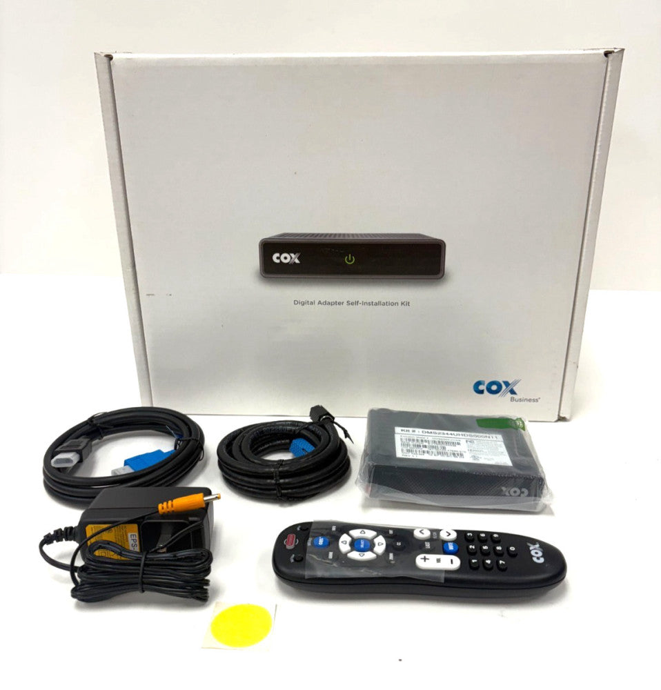 COX DIGITAL ADAPTER SELF INSTALLATION KIT EVY502D34339