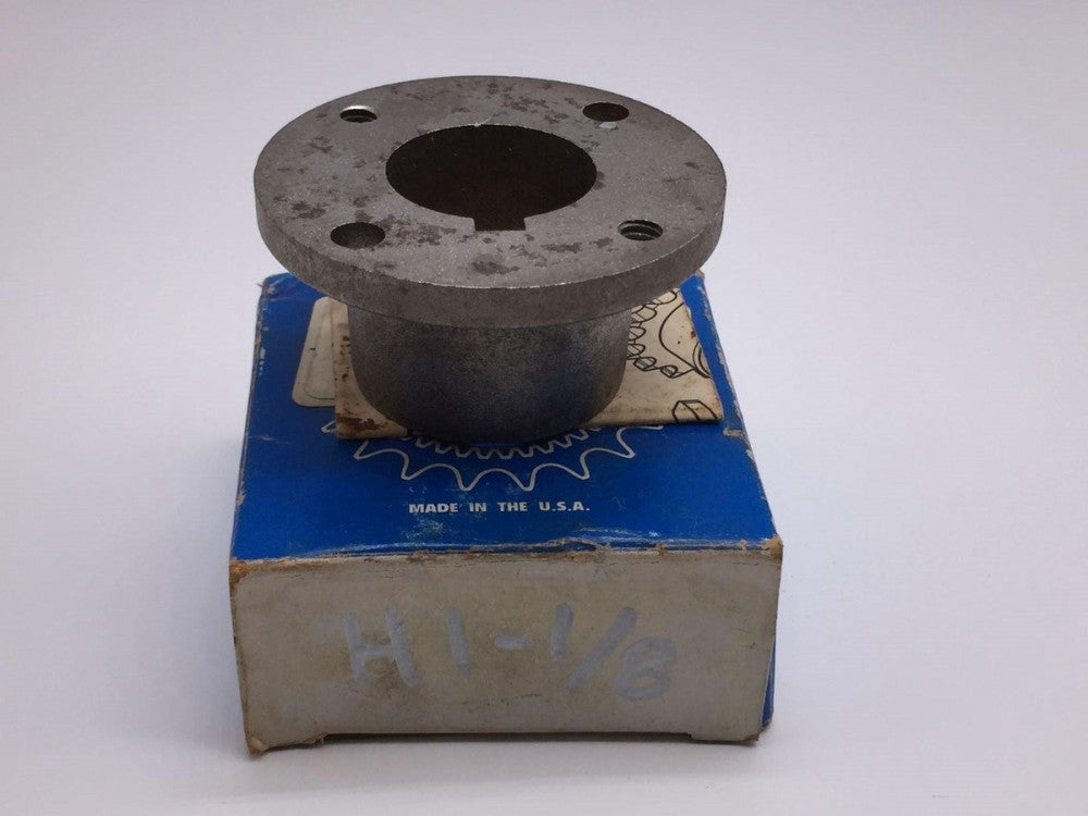 NEW Martin H 1-1/8 Split Taper Bushing 1-1/8" Bore 