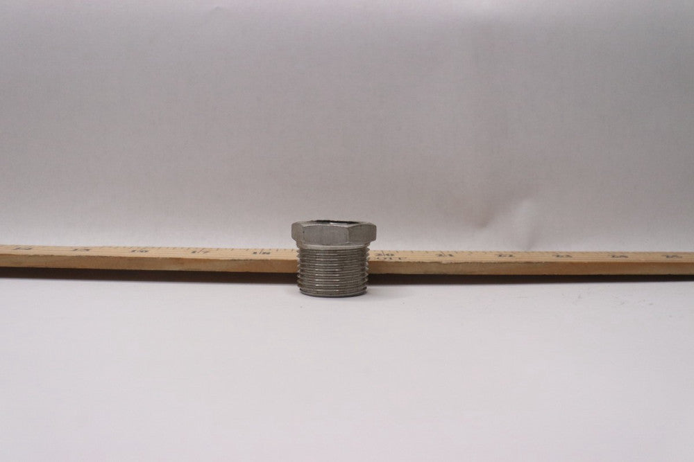 Anvil Steel Hex Bushing Pipe Fitting 3/4" NPT Male x 1/2" NPT Female 8700130704