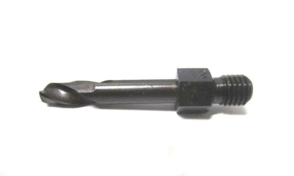 NEW (16W729) #12 .189 x 9/16 x 1-1/2 RH HSS Threaded Shank Drill Bit - 10 PC