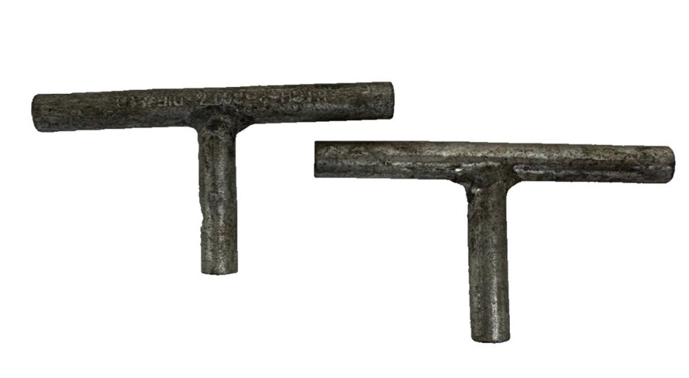 BURNDY COPPER COMPRESSION CONNECTOR TEE PERPENDICULAR T-TAP #6 STR
