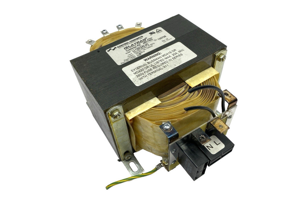 Control Concepts Islatran LI-120/240-4C Rev. 02 Transformer 120VAC