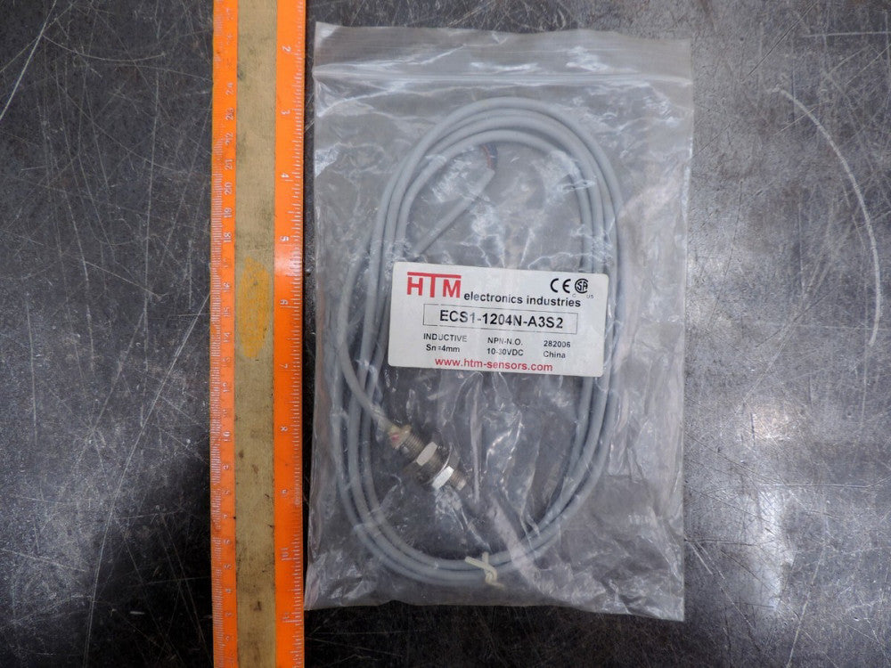 HTM ECS1-1204N-A3S2 Proximity Sensor Switch Inductive Sn 4mm 10-30 vdc 