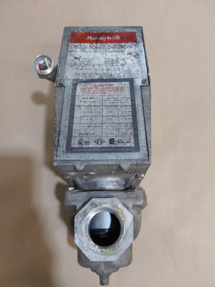 Honeywell V4055A 1031 Fluid Power Gas Valve 110/120V 50/60 & V5055A 1020...O24