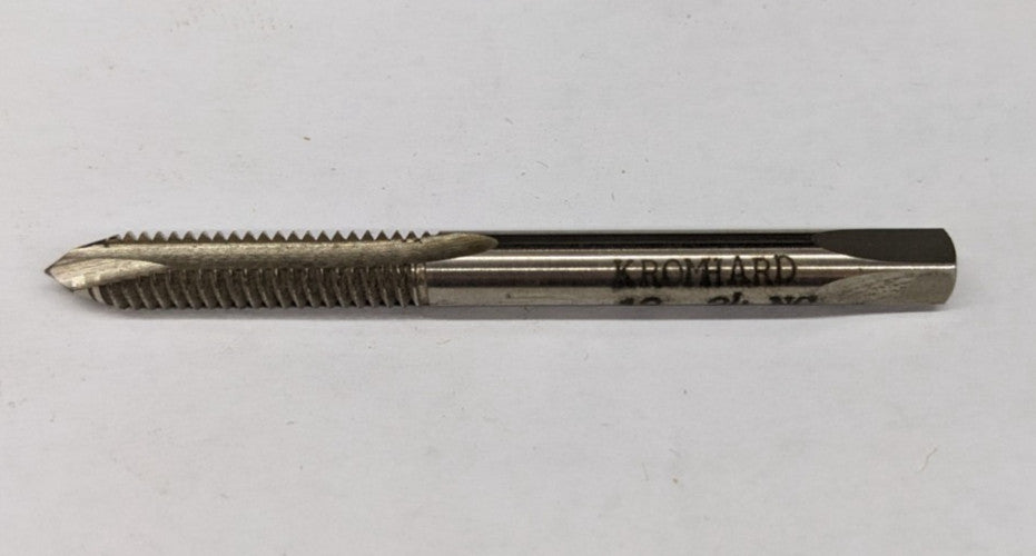 Kromhard 12-24 NC Spiral Point Bottoming Tap GH13 2 Flutes HSS UK - Bottom