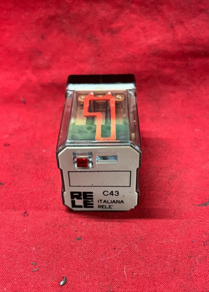 RELE C43 RELAY/SOCKET 115V 50/60HZ 11-PIN