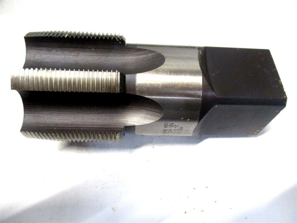 Regal (014061AS) 2-1/2-12 x 5-1/4 OAL NS H6 6-Flute Taper Chamfer HSS Hand Tap