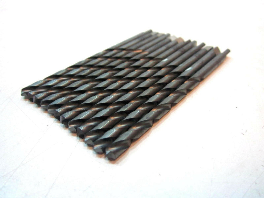  2-3/16" x 3-3/8" 17 Black Oxide Automotive Tanged Jobber Drill Bits - Qty 12