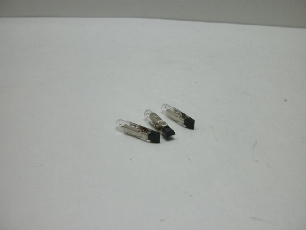 JKL SM-1240M MINIATURE LAMP BULBS 12V 40mA 0.04A T-1 1/4 TELE SLIDE(LOT OF 3)NNB