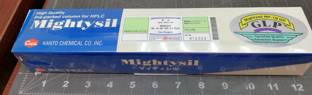 RP-18 GP 150-3 (5μm) HPLC Column KANTO Mightysil 25437-96 NEW SEALED [B9B1]
