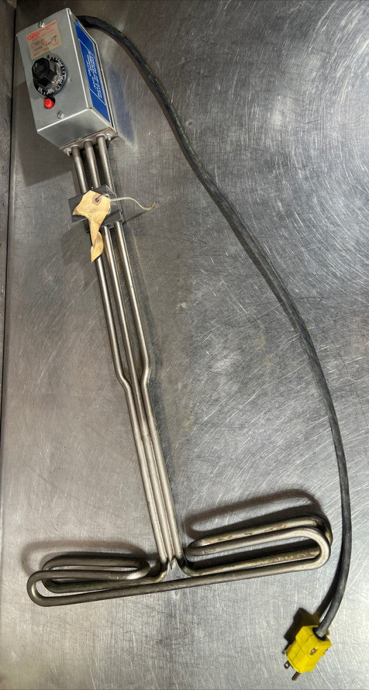 NOS SURPLUS Ogden SSC-15 Immersion Drum Heater 115V 1 Ph 1500W 25”