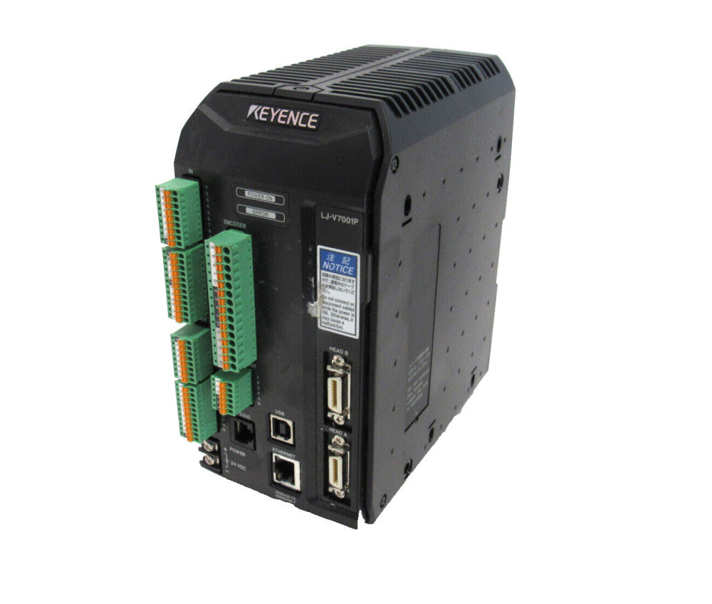 USED KEYENCE LJ-V7001P LASER DISPLACEMENT CONTROLLER LJV7001P