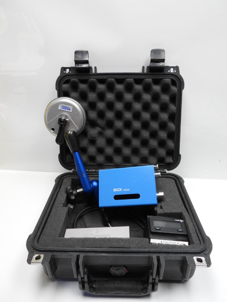 SICK NCV50B-11EC0100004 SPEETEC Non Contact Speed Sensor w/ BEF-GH-X01 & Vogel S