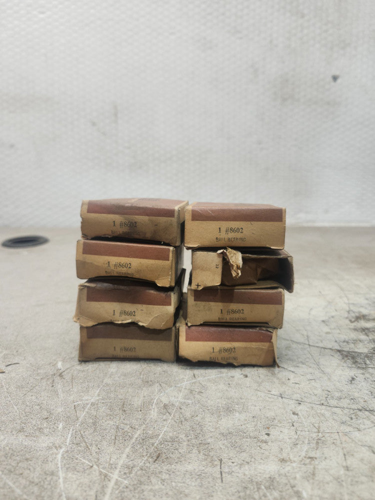 NEW IN BOX LOT OF 8 DEPARTURE DELCO BALL BEARING 8602