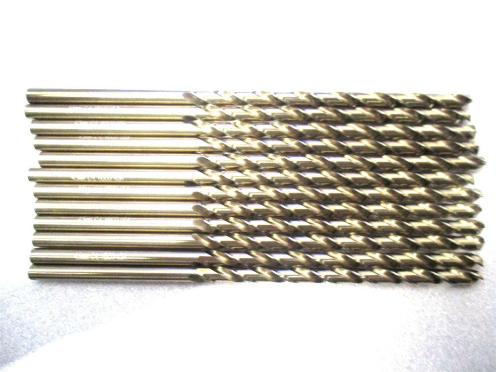 Chicago-Latrobe (45085) 4.5mm x 126mm 2-Flute Cobalt Taper Length Drill - 12 Pc